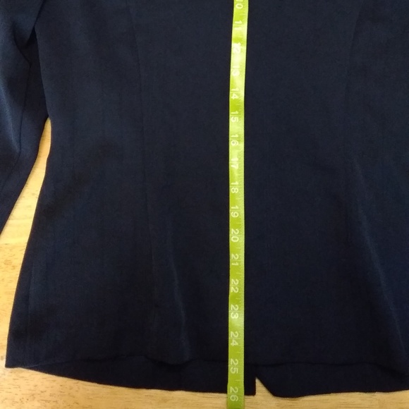 Navy blue Who's Tracy brand blazer Size 8 - Picture 4 of 7